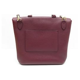 Louis Vuitton-NEUF SAC A MAIN LOUIS VUITTON VOLTA CUIR TAURILLON GRENAT M50544 HAND BAG-Bordeaux