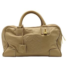 Loewe Amazona oro metallizzato 35 borsetta D'oro Metallico