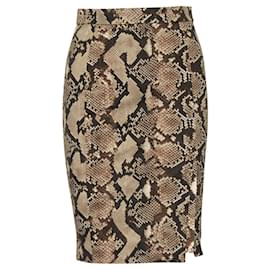 Altuzarra Bleistiftrock mit Python-Print Andere
