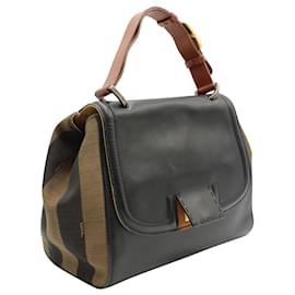 Fendi-Peek A Boo Vintage Sac à bandoulière-Noir