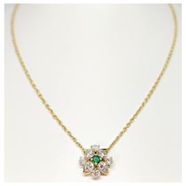 Van Cleef & Arpels-Van Cleef & Arpels Halskette aus Gold mit Diamanten-Gelb