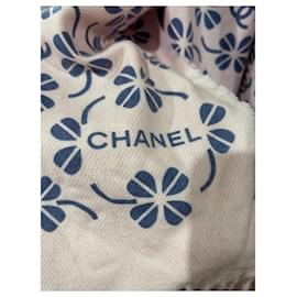 Chanel-Schals-Pink,Blau
