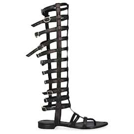 Chanel-Sandals-Black