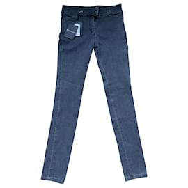 Balenciaga-Jeans skinny Balenciaga grigi-Grigio