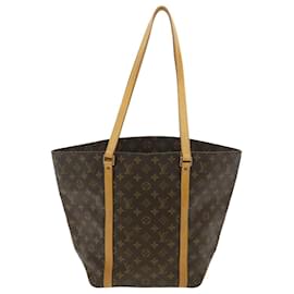 Louis Vuitton-LOUIS VUITTON Monogram Sac Shopping Tote Bag M51108 LV Auth bs4009-Monogram