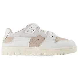 08Baskets Sthlm Low Es Mix M - Acne Studios - Blanc - Cuir Blanc