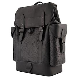 Coach-Hitch Bagpack - Coach - Black - Leather-Black