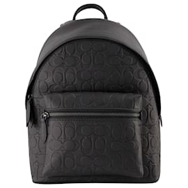 Coach-Charter 24 Bagpack - Coach - Black - Leather-Black