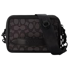 Coach-Charter Crossbody Bag - Coach - Grey - Leather-Black