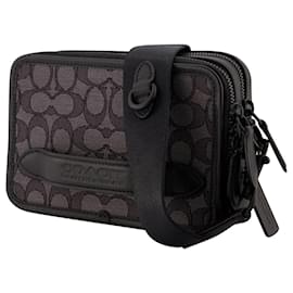Coach-Charter Crossbody Bag - Coach - Grey - Leather-Black