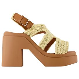 Robert Clergerie Sandali Natsu - Clergerie - Beige - Raphia Beige