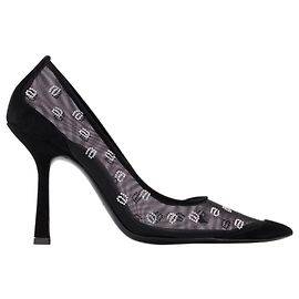 Delphine Sandalen  105 - Alexander Wang - Mesh - Schwarz Schwarz
