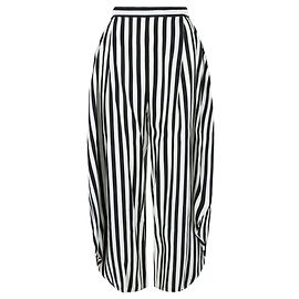 Stella Mc Cartney Pantaloni a righe Alicia di Stella McCartney Multicolore