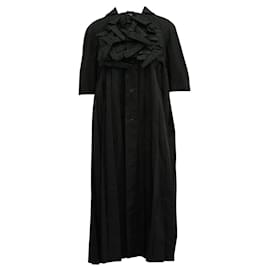 Comme Des Garcons-Black Short Sleeve Cape-Black