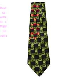 Ermenegildo Zegna-Dark Red Printed Tie-Red