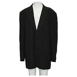 Armani-Armani Collezioni x Neiman Marcus Dark Grey Blazer-Grey