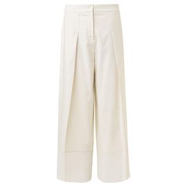 Emporio Armani Calça branca larga Branco
