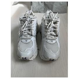 Balenciaga-Zapatillas Balenciaga Runner blanco tamaño 41-Blanco