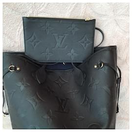 Louis Vuitton-Louis Vuitton neverfull MM footprint bag-Black