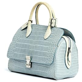 Louis Vuitton-2012 Lim. ED. Cocodrilo Old Speedy Flap 25-Azul