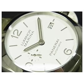 Panerai-PANERAI Luminor Marina1950 3DAY'S 44 MM white PAM01314 unused Mens-Silvery