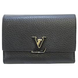Louis Vuitton-Louis Vuitton Portefeuille capucines-Black