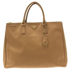 Prada Borsa Galleria Marrone chiaro