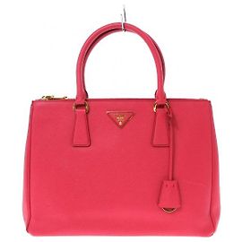 Prada Bolsa Média Galleria Rosa