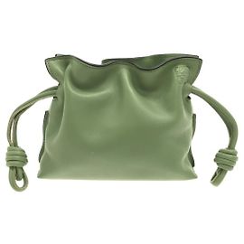 Loewe Pochette Flamenco Mini Verde