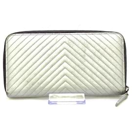 Chanel-Chevron Quilting-Silvery
