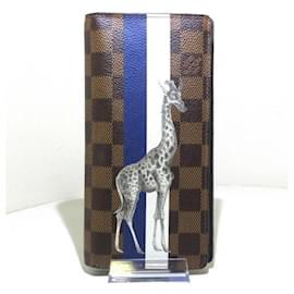 Louis Vuitton-Portefeuille Brazza-Damier ebene