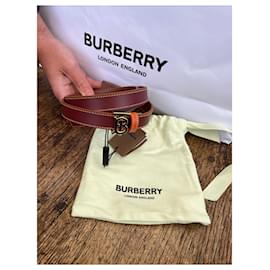 Burberry-Belts-Brown