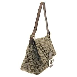 Fendi-Mama Bucket/Courgette-Beige,Marron foncé