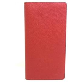 Louis Vuitton-Portefeuille Brazza-Red