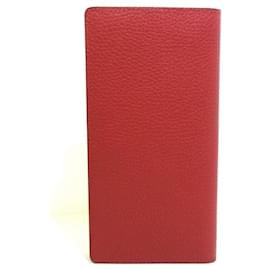 Louis Vuitton-Portefeuille Brazza-Red