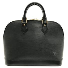 Louis Vuitton-ALMA (modele ancien)-Noir,Bijouterie dorée