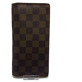 Louis Vuitton-Portefeuille Brazza-Damier ebene