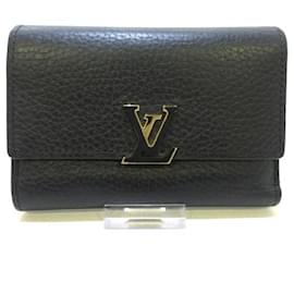 Louis Vuitton-Portefeuille Capucines Compact-Black
