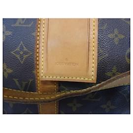 Louis Vuitton-keepall 50 Monogram shoulder strap - VI8903-Brown
