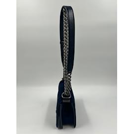 Chanel-Blue Chanel Boy Bag-Black