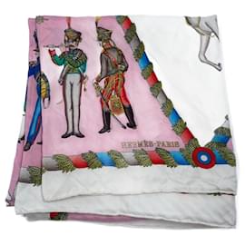 Hermès-Multicolor Silk Hermes Scarf-Multiple colors