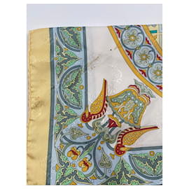Hermès-Multicolor Silk Hermes Scarf-Multiple colors