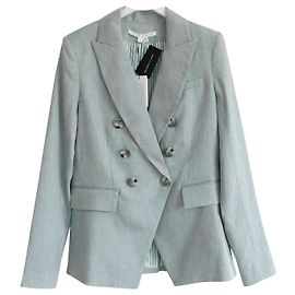 Veronica Beard Miller Dickey Jacket Light green