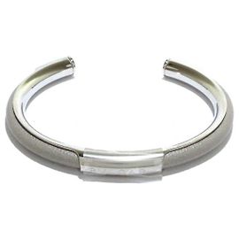 Bulgari MAN Bracelet Silvery Cream