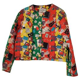 Chanel 1980 Giacca vintage Multicolore