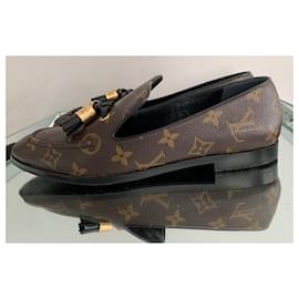 Louis Vuitton-Flats-Brown
