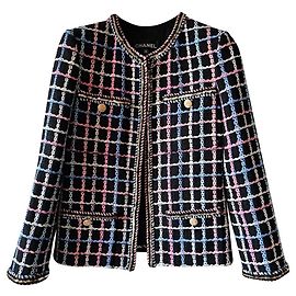 Veste Chanel Tweed Multicolore