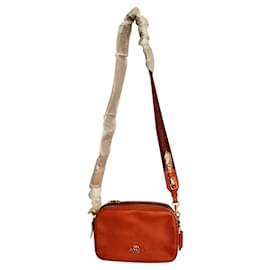 Coach-Handbags-Orange,Dark red