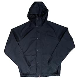 The North Face-Waterproof parka with hood and adjustable embroidered logo M/38 % authentic The North Face-Blue