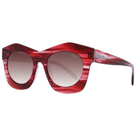 Emilio Pucci-Nuovi Occhiali da Sole Donna mod. EP0123 5168F 51-21-145 MM-Rosso